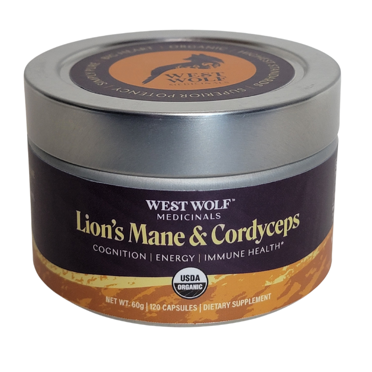 Menopause Relief Cordyceps and Lions Mane Capsules