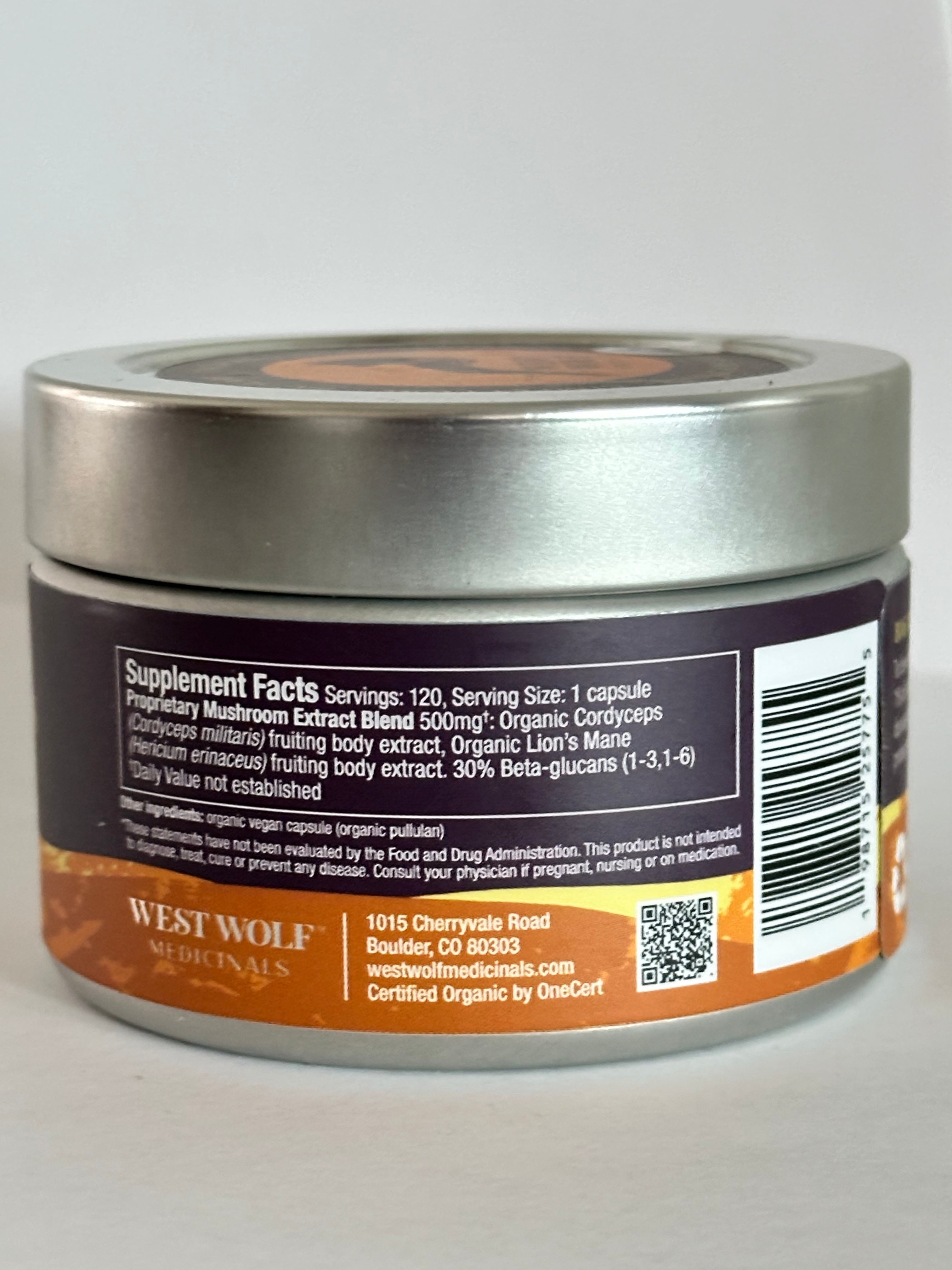 supplement facts for Menopause Relief