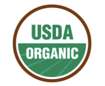 USDA Organic logo on a white background